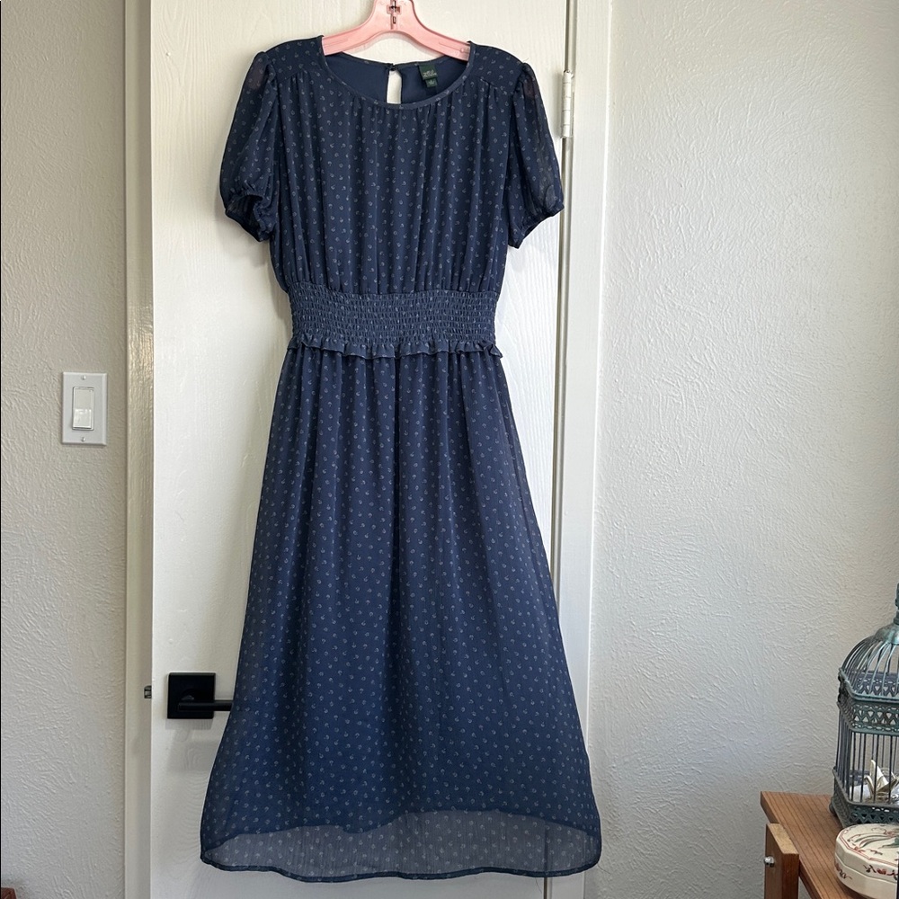 Wild Fable Midi Dress with Flowers